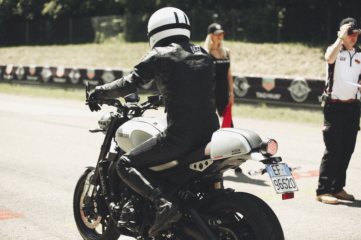 YamahaMotorIT's tweet photo. Questo weekend siamo a @TheReunion_it @Autodromo_Monza. Vieni a provare le #yamaha #SCR950, #XSR900 e #XSR700 https://t.co/ra1VKH55nz