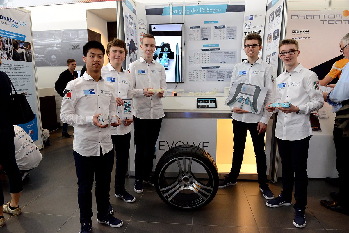 ToyotaRacingCGN's tweet photo. Congrats to the 'F1 in Schools' team @Evolve_racing for P3 at the German Championship! Great job! Next stop – Malaysia for the World Finals! https://t.co/6Mss4usAXZ