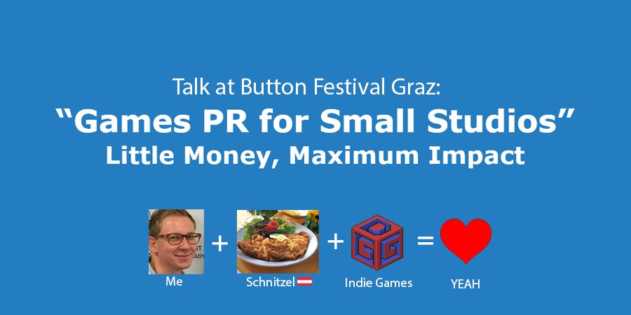 Olima's tweet photo. - Will give an indie games PR talk this Friday!
- It's in my hometown Graz, yeah!
- Friends, family, games, yeah!

https://t.co/DMCuEvhlh4 https://t.co/CPjbLjVm8G