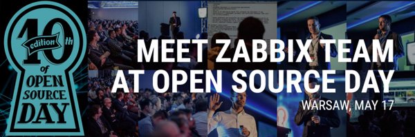 zabbix's tweet image. This Wednesday, come to hear #Zabbix future plans from @avladishev at #OpenSourceDayPL in Warsaw:
zabbix.com/events
