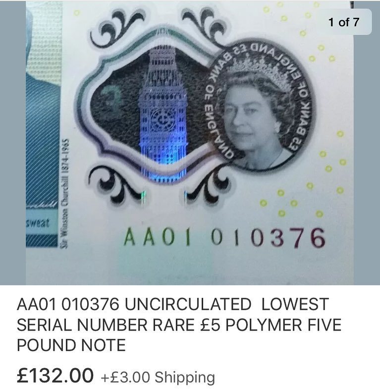 Notesworthyuk's tweet image. 10 bids-£130 #ebay #currency #newfivepoundnote #fivepounds #newtenpounds #notesworthy ift.tt/2qj7xPq