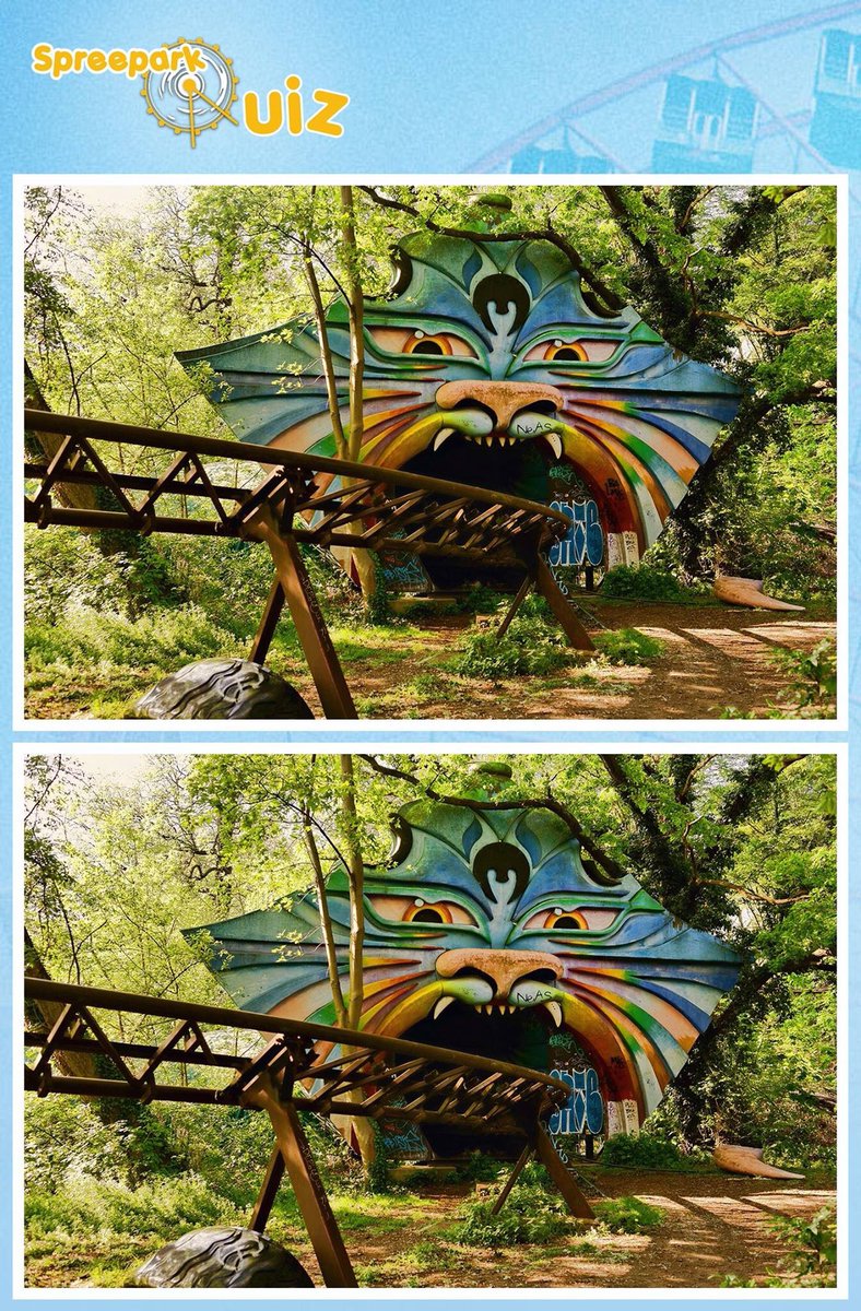 Spreepark's tweet photo. Wer findet alle 5 #Fehler im unteren Bild? Viel Spaß mit unserem #Fehlerbild! #SpreeparkQuiz Mehr Erinnerungen: https://t.co/ykHqqhTofj https://t.co/VfgxbJo3qM