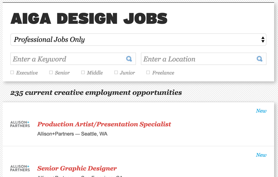 aigacleveland's tweet photo. The @AIGADesign Jobs Board lists career opportunities across all 70 chapters https://t.co/yPLdctsMXj #WhyAIGA https://t.co/xJzRCegg6i