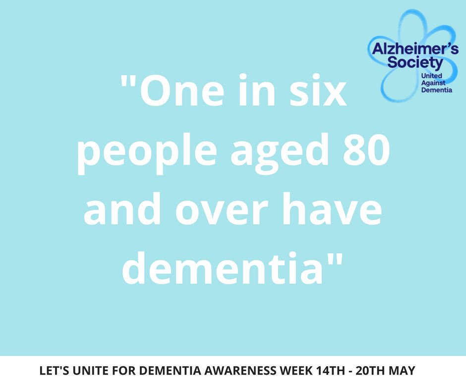 It's Dementia Awareness Week so pls RT for all the specialist staff across the NHS who care for our loved ones #DAW2017