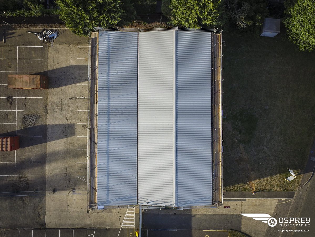 Osprey_Photo's tweet photo. Roof top development photos of The Hub, for Hope Community Church @HopeWymondham https://t.co/uYoudDYNd1