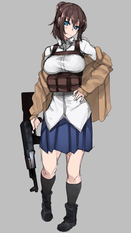 utako_png's tweet photo. AK装備の武装JK的なイメージで等身高め
モデルをちょい更新
#CLIPSTUDIO #CLIPSTUDIOMODELER https://t.co/TksZJQyDgD