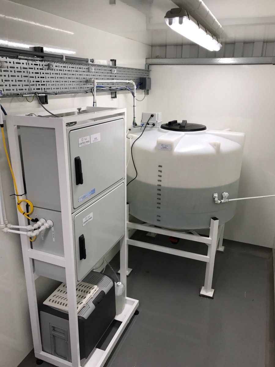 VariconAqua's tweet image. Our latest 1000L High Density #Rotifer system was installed in one of the UK's  the leading marine hatcheries @Scotland #algal #microalgae