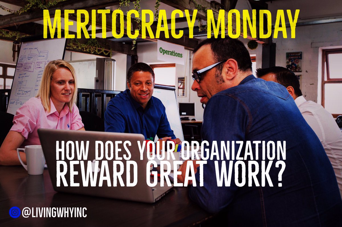 LivingWhy's tweet image. How do you feel valued by your organization? #MeritocracyMonday #LoveWork #LivingWhy #TeamHuman