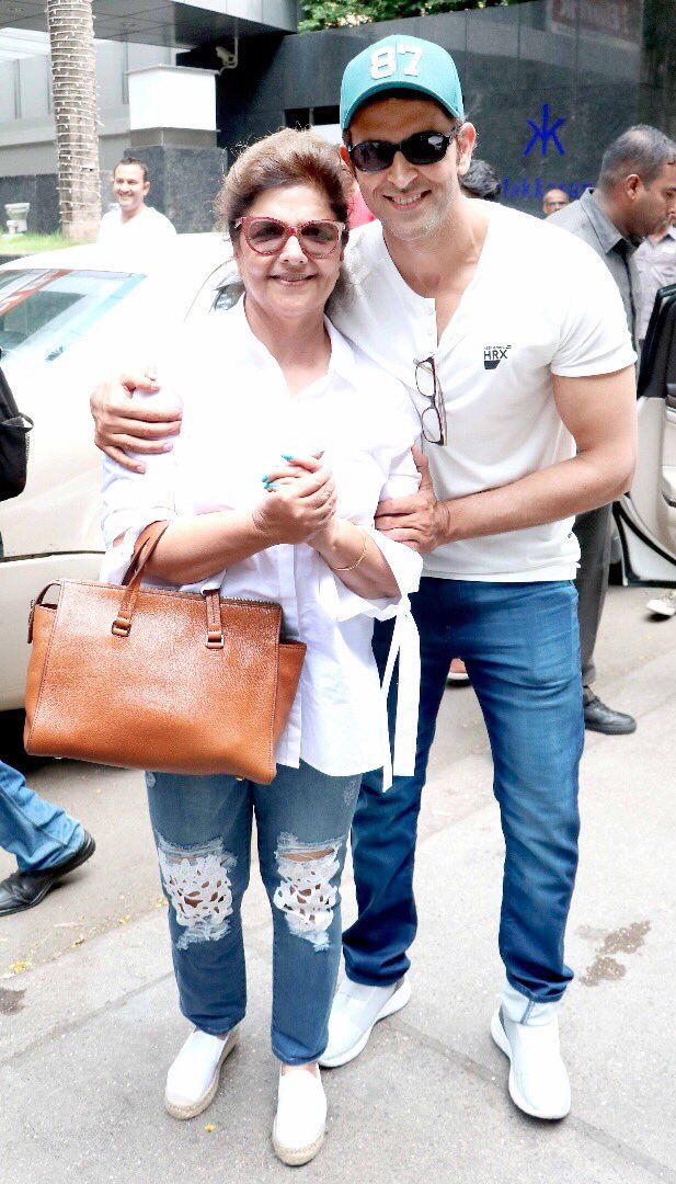 iHrithik's tweet photo. Sweet. Thank you @rado for making my mothers day even more special. She loves it by the way:) https://t.co/zCjKieT8fk