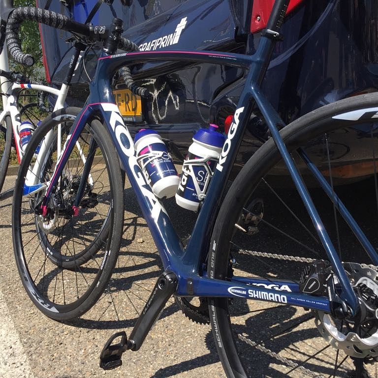 We have our new training bikes ready! Thanks <a href="/KOGA_bikes/">KOGA</a>, @ShimanoROAD  and <a href="/Schwalbebanden/">SchwalbeFietsbanden</a> for the amazing work!✌👍 #productdevelopment