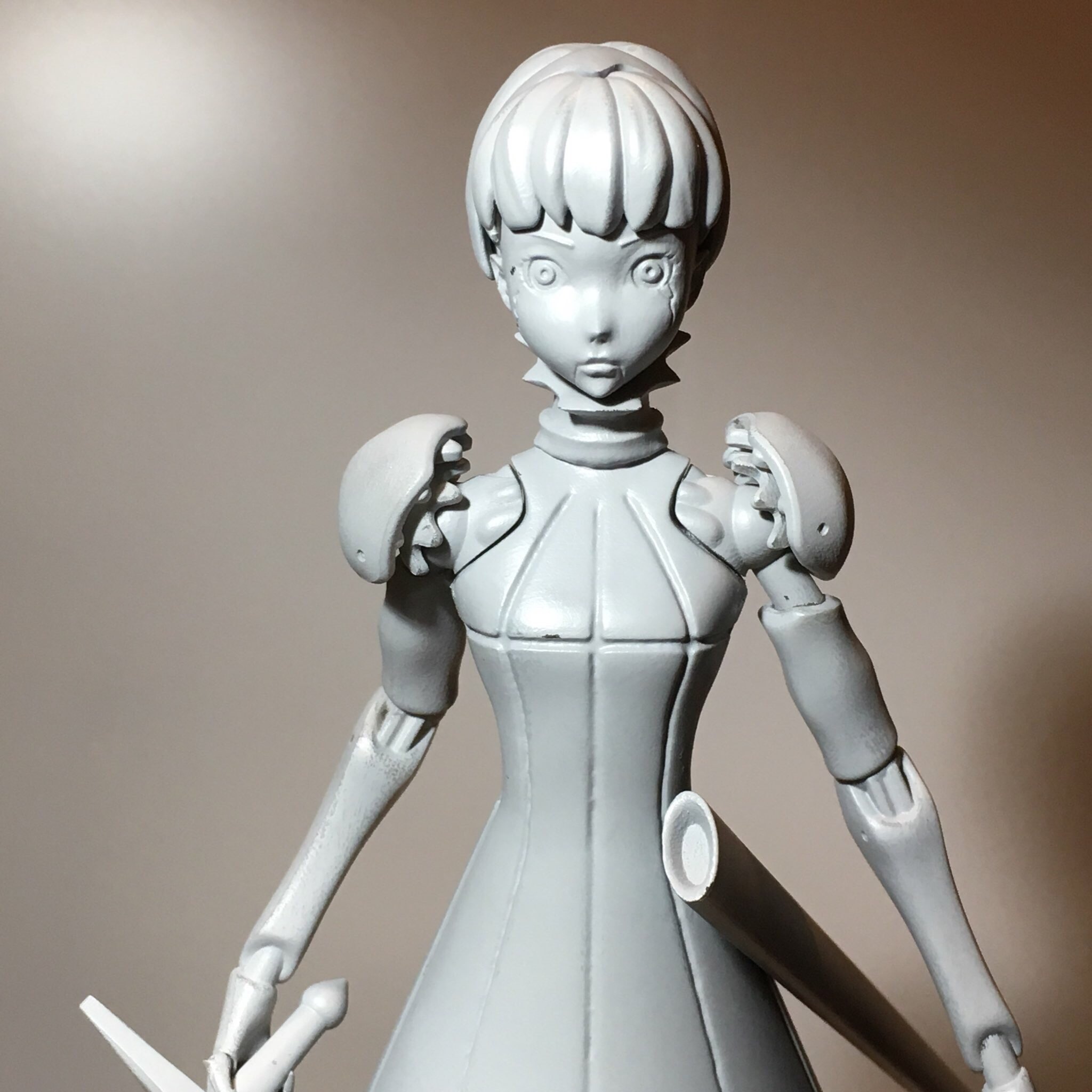 熊谷クルル Lfd 昨夜wf本申請完了しました シドニアの騎士 より落合の機械人形です 岐神海蘊ちゃんの首をスパッと切った小さな人形 マニアックすぎて通るか分かりませんが デジタル原型ですがサフまで頑張りました シドニアの騎士 弐瓶勉