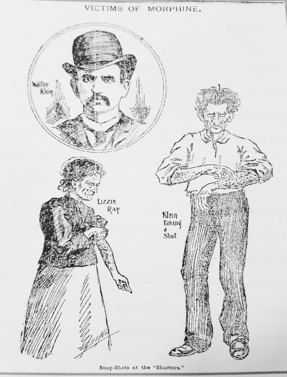 HistoryDrug's tweet image. America's first opioid epidemic started in the 1860s after the Civil War. By the late-1870s we had a name for it: morphinism.