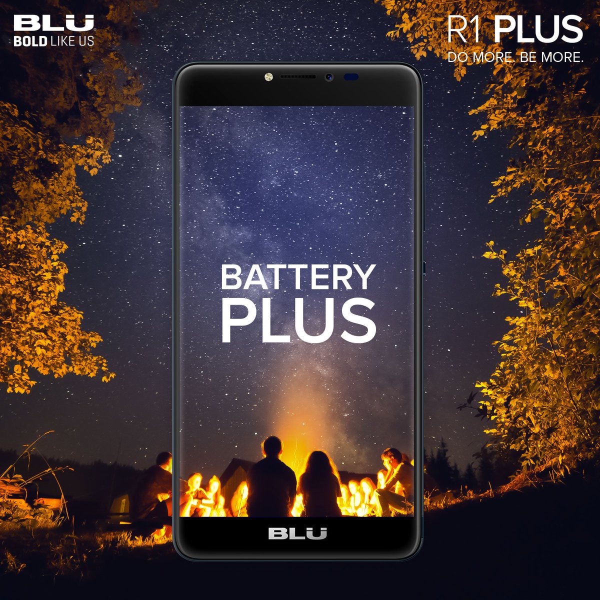 BLU_Products's tweet photo. Battery PLUS
The R1 PLUS is available for $159.99 on @amazon
https://t.co/ywr9DeDIVR
#BoldLikeUs #DoMoreBeMore #R1PLUS #BatteryPLUS https://t.co/W529o3A1b6