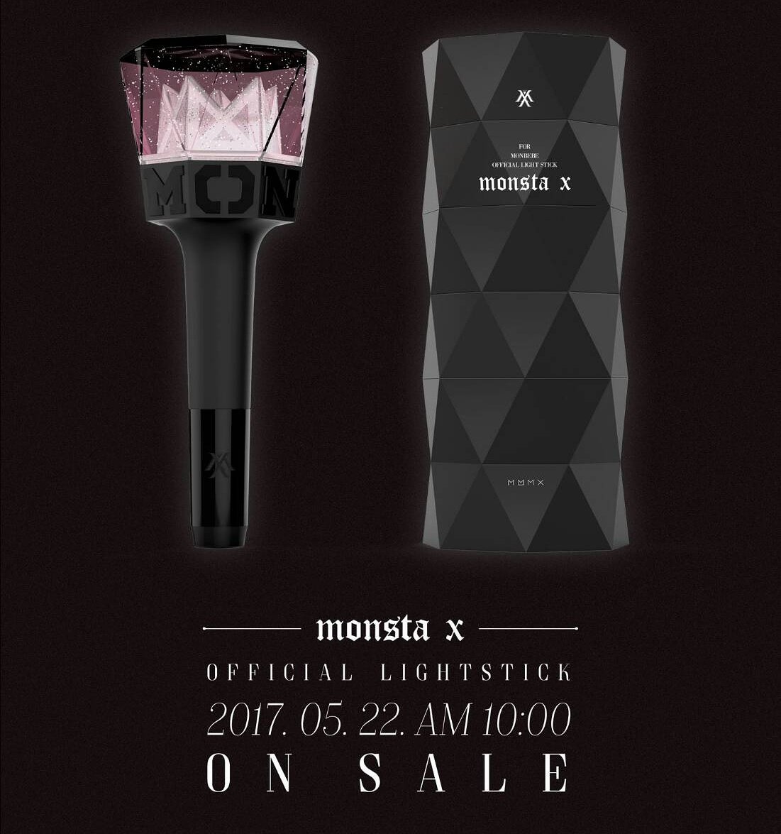 beerose_'s tweet photo. [ INA ] #MONSTA_X Official Lightstick 
Est. 530.000
Close 21 Mei 2017
Details https://t.co/KCKrJ5993F https://t.co/hvtTsj8cII