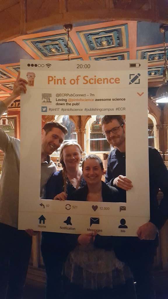 The amazing speakers of the first night of the Planet Earth team #waterandclimate #pint17 #pintofscience #ECR #publishingcampus