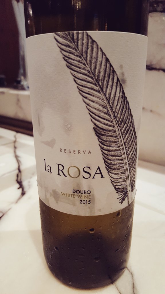 Flaked Peterhead cod brandade matched with the outstanding Reserva La Rosa <a href="/GalvinAthenaeum/">GalvinAtTheAthenaeum</a> <a href="/Galvin_brothers/">Galvin Restaurants</a> <a href="/Quintadelarosa1/">Quinta de la Rosa</a>