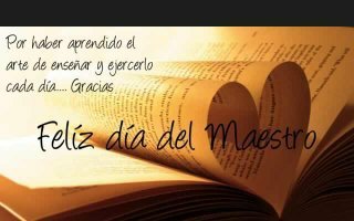 EdithEncaladaMX's tweet image. iFelicidades a tod@s los maestros! #DiaDelMaestro