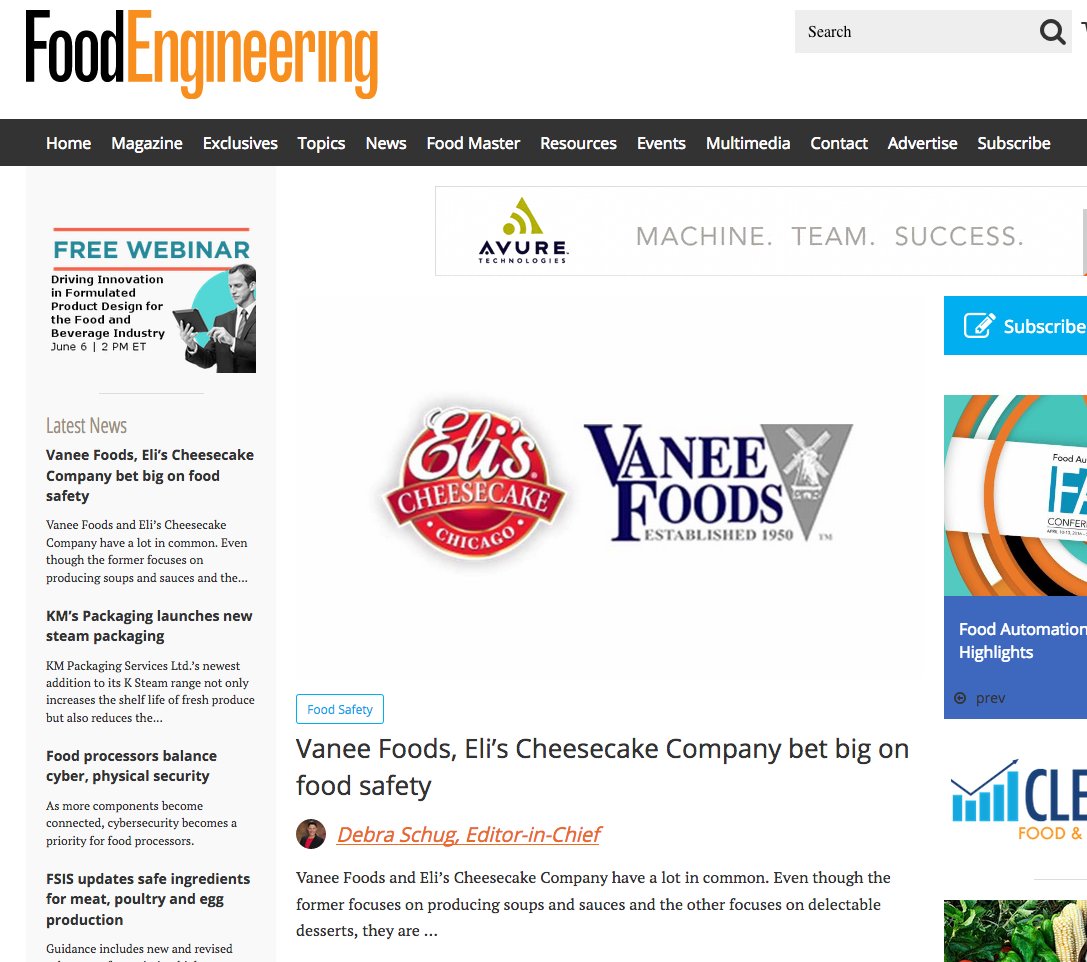 Vanee Foodservice tweet media
