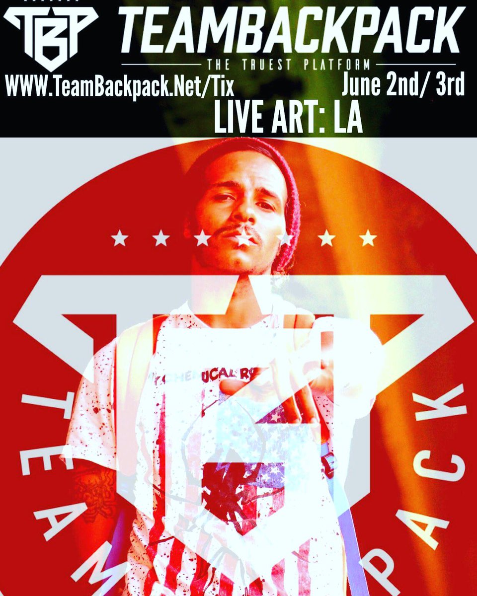 Current3vent_88's tweet photo. See you in #LosAngeles @teambackpack #TheTruestPlatform for real HIPHOP https://t.co/dETE3drFZP