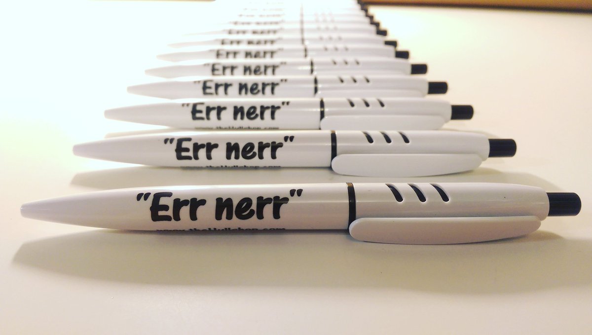 PanacheofHull's tweet photo. "Err nerr" NEW Hull pens £1.95

Ideal for the office or university.
 It's time to be celebrate Hull's dialect
https://t.co/IVDz1s5SyD https://t.co/bIvJoST86q