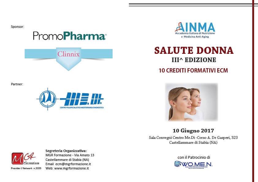 MgrFormazione's tweet photo. ##ecm2017 #CORSIECM #salutedonna3edizione #NUTRIZIONE #BENESSERE #PROFESSIONISANITARIE #MGRFORMAZIONE #CENTROMEDI #CASTELLAMMAREDISTABIA https://t.co/Rppu1HtlMF