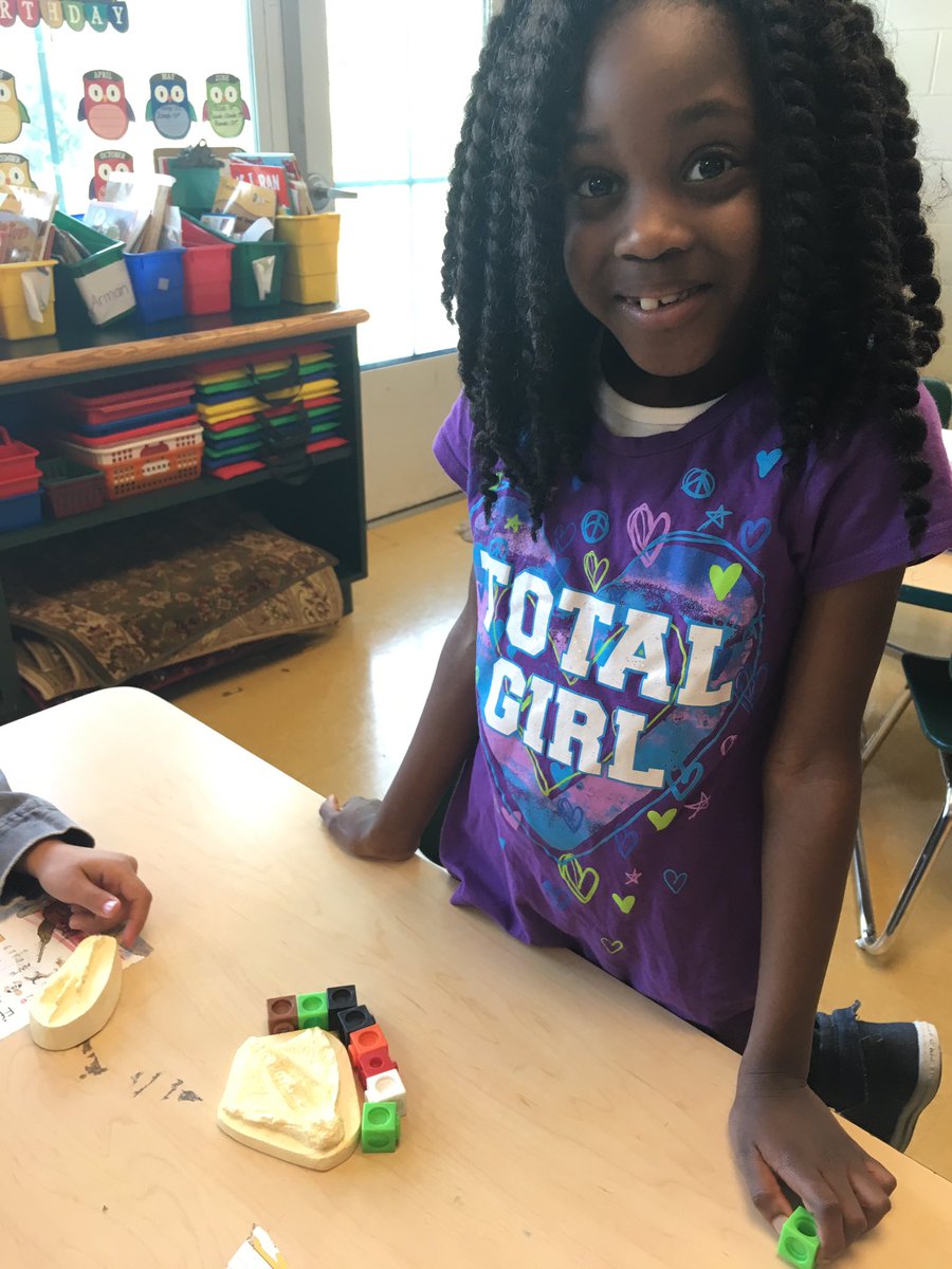 Mrs_Perrone's tweet photo. We are scientists measuring animal artifacts. 🔍 https://t.co/VKZeyGHWt0