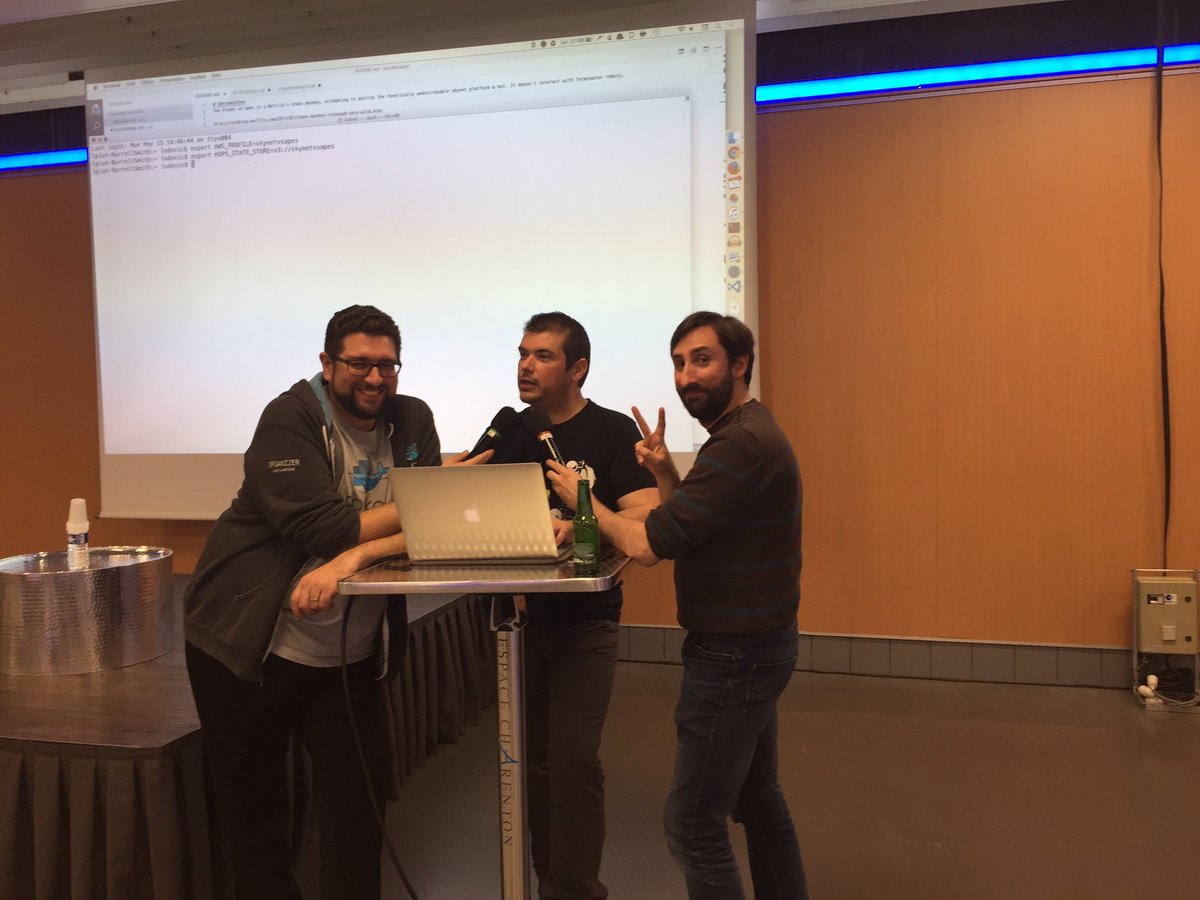 ClusterEuCamp's tweet photo. .@lpiot super star 😎 https://t.co/WBaxXKBGmI