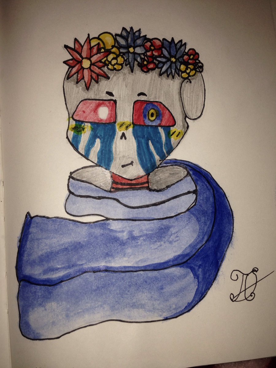 Inksans2004's tweet photo. #Ink 
#Error 
#Blueberry
#Paper_Jam 
#Мои_рисунки https://t.co/efErIw3lXE