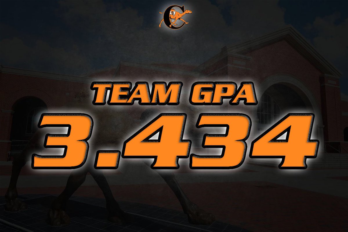 GoCamelsWBB's tweet photo. EXTREMELY proud of our girls for their efforts not just on the court, but in the classroom!! #CommitmentToTheClassroom ๐ช๐ https://t.co/TuCc0lgXWx