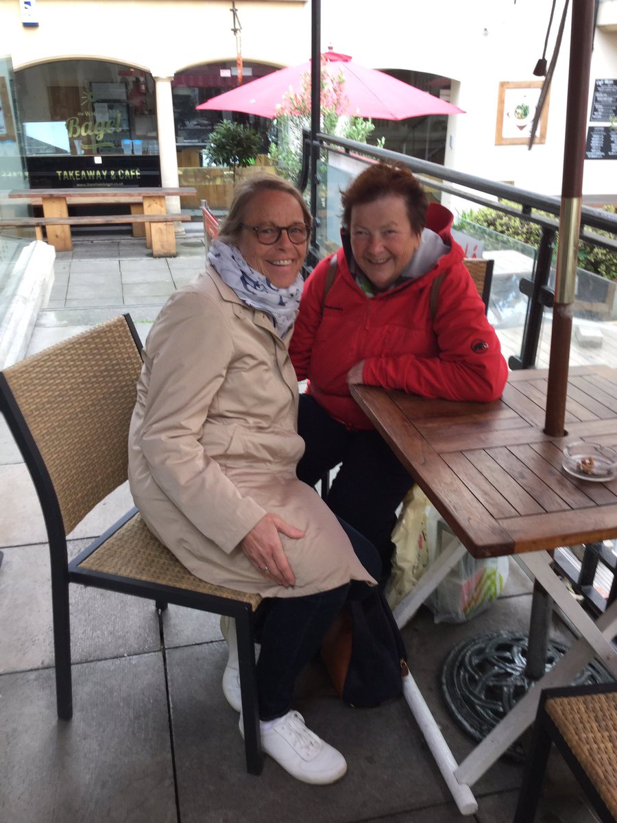 Enjoyed a cup of afternoon coffee in the courtyard.... we are from Switzerland