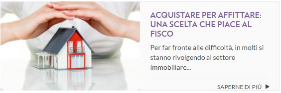 News > Acquistare per affittare: una scelta che piace al fisco pierreetvacances-immobilier.com/it/investiment… #Blog #immobiliare #PVPI