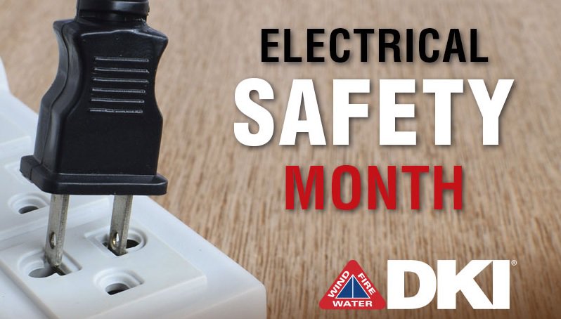 Power strips only add more outlets, not power. Do NOT overload! #ElectricalSafetyMonth #SafetyTip