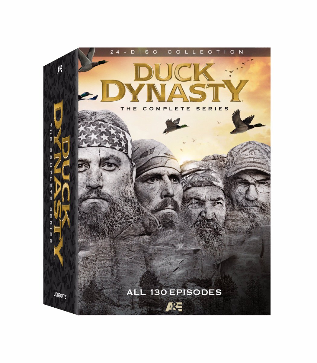 Bring home all 130 quacktacular episodes of #DuckDynasty plus hours of bonus features. Available now, only at @Walmart!