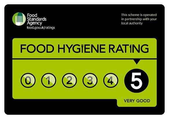 Proud to announce that we have achieved a food hygiene rating of 5 on our very first inspection! Well done to the team at Koffee Korner !