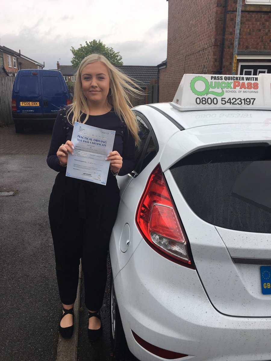 quickpass2010's tweet image. What a great start to the week,congratulations Chloe Short PASSED TODAY at South Shields