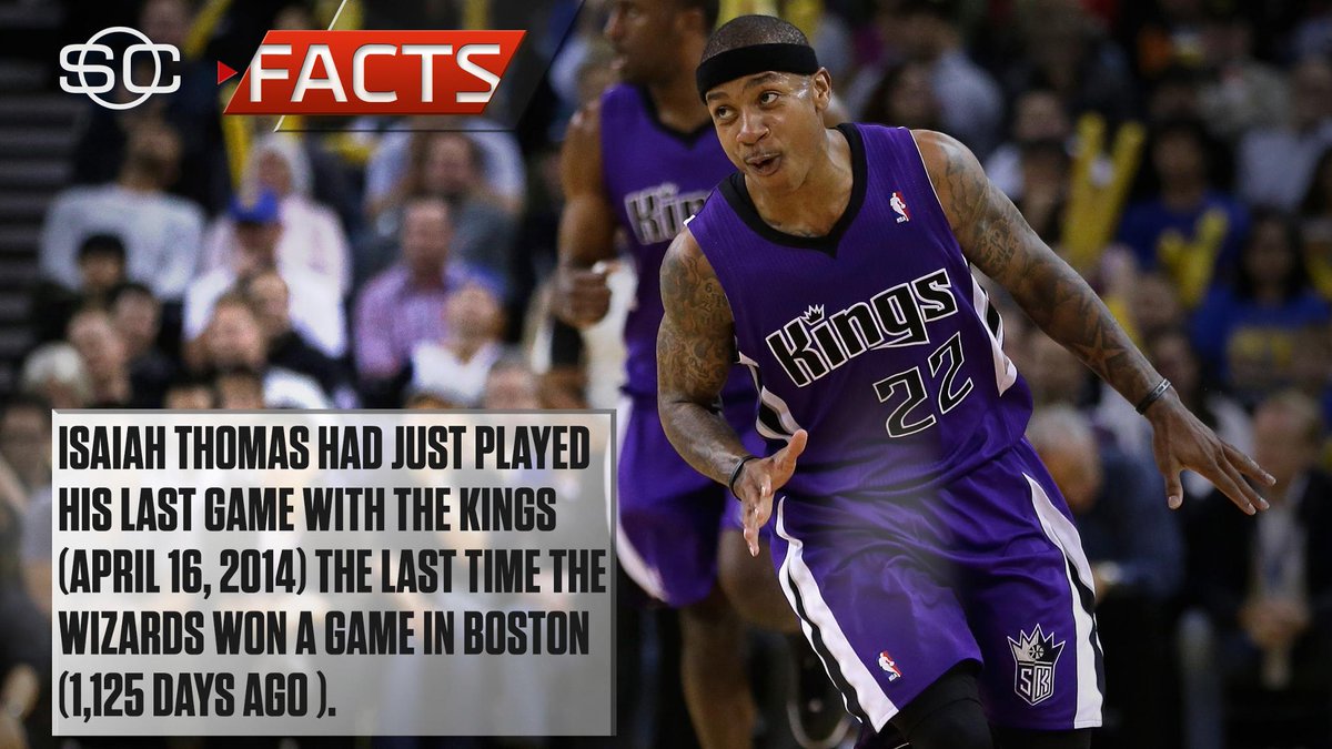 SportsCenter's tweet photo. IT4 wasn't even a Celtic the last time Washington won a game in Boston. #SCFacts https://t.co/Fbi704vr3c