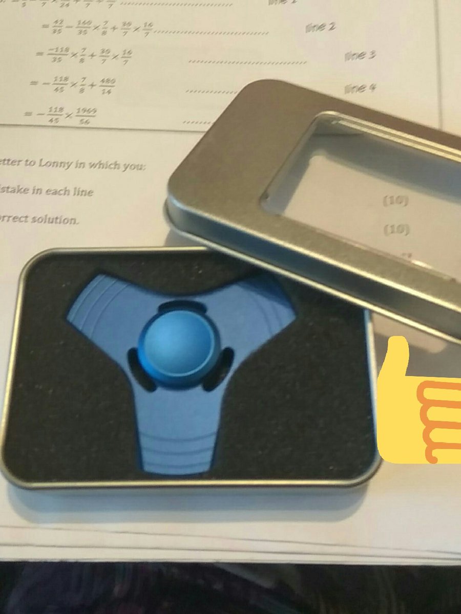 TashlinR's tweet photo. New fidget spinner ! https://t.co/94E3qWLFlq