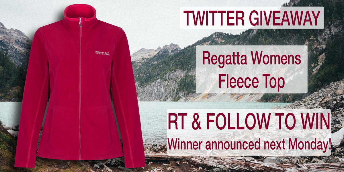 unitextiles's tweet photo. #Regatta Womens Fleece #Giveaway! #Follow & RT to #win! Ends 22/5 #competition #MondayMotivation #prize #compers #freebie #prizes #contest https://t.co/FXZ9zFhYqr