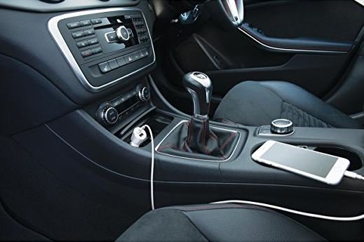 Arrive at your destination charged and ready to go with this nifty in-car charger. Available now at <a href="/AmazonUK/">Amazon.co.uk</a> #PowerUpNow