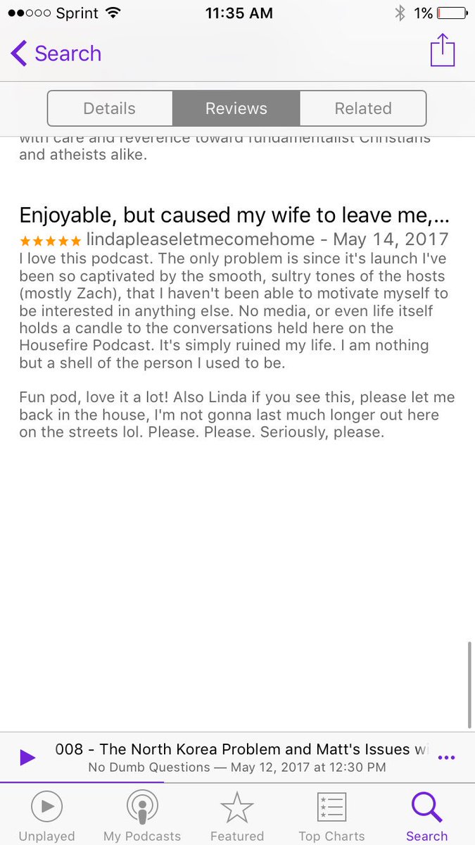 Linda, please let him come home.