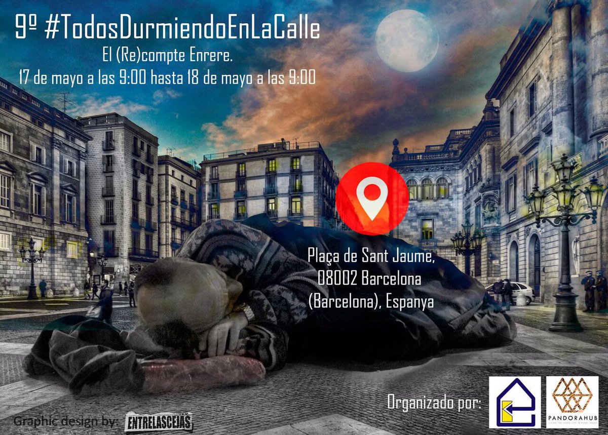 ¿Aceptarías mi invitación a dormir en la calle después del #recomptebcn17 para ir más alla que las estadisticas? facebook.com/events/1808057…
