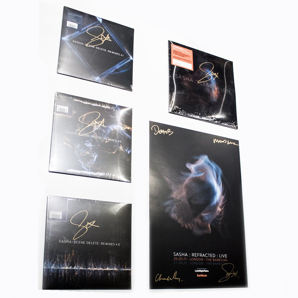 LateNightTales's tweet image. 🔥WIN! Signed Barbican bundle
✴️Ltd LP 
✴️Remix EPs
✴️Ltd poster
✴️2 tix to Sundays gig
▶️RT+Follow @LateNightTales &amp;amp; @sashaofficial to enter
