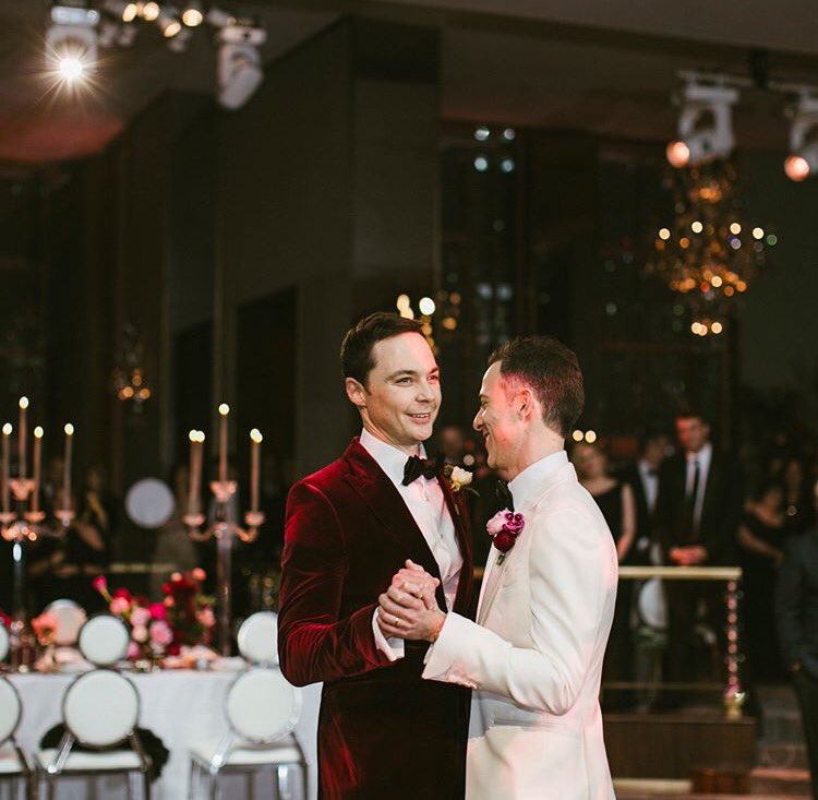 marina_petty's tweet photo. JIM PARSONS GOT MARRIED AH YAY I LOVE HIM https://t.co/coQPWfJY0z