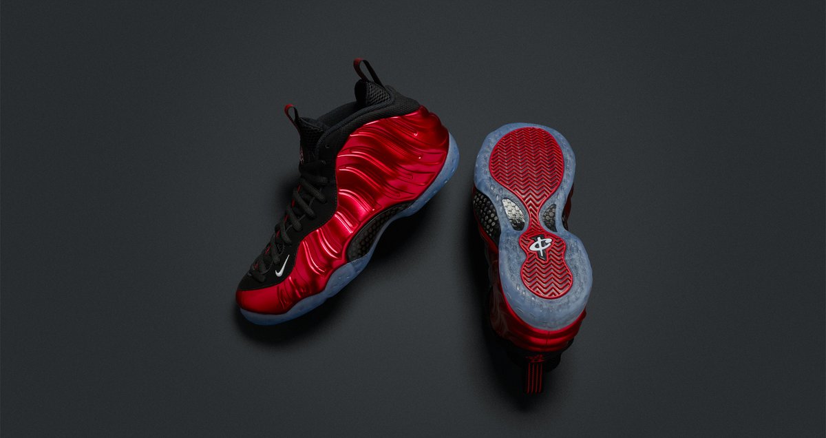 Jess_supreme's tweet photo. The Nike Air Foamposite One “Metallic Red” releases May 19
=>Get them there: https://t.co/k1p2M8bQ1U https://t.co/SP4nLLzPbA