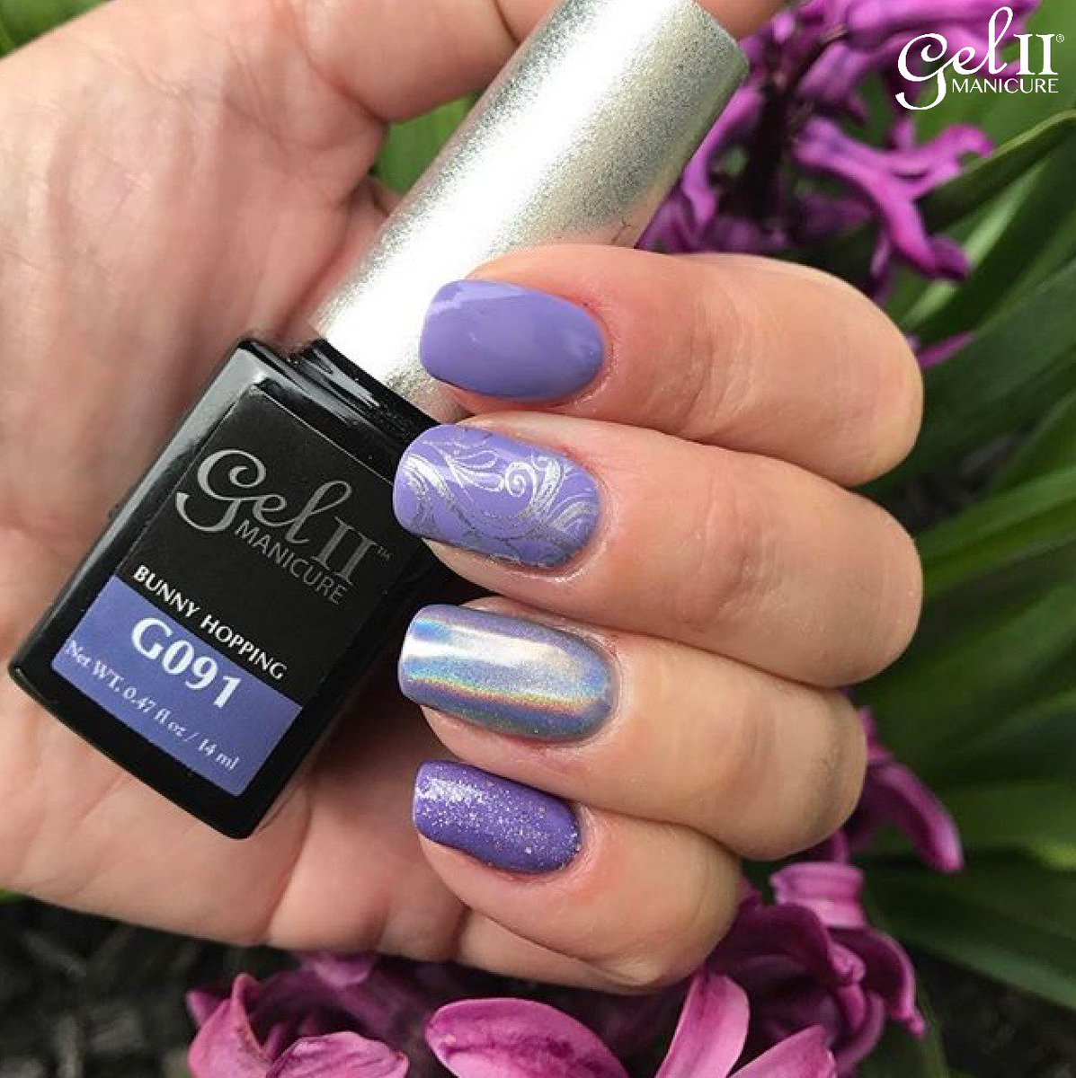 gel_two's tweet photo. 💅🏻💕 Today's pretty nails featuring #BunnyHopping by Nails by Laura 
▶︎SHOP ▶︎ https://t.co/P1l6uCySV8 https://t.co/9mMxUx7zUw