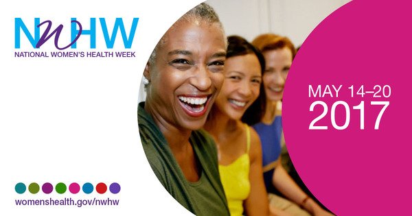 allyblah's tweet photo. It’s Nat’l Women’s Health Week. Take steps for a healthier you &amp; let today be the day you say “I AM WORTH IT!” #NWHW https://t.co/UlCZeqKOoj https://t.co/PN6PyAL2Fv