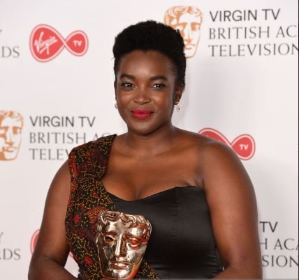 DDAglobal_'s tweet photo. Congrats @wunmo! Best Supporting Actress at #BAFTATV Awards, thanks to @GeoDbySamanthaJ @GiaMills @BobbiBrown #CaratLondon @LouboutinWorld👏🏻 https://t.co/X5MwcIYJqQ