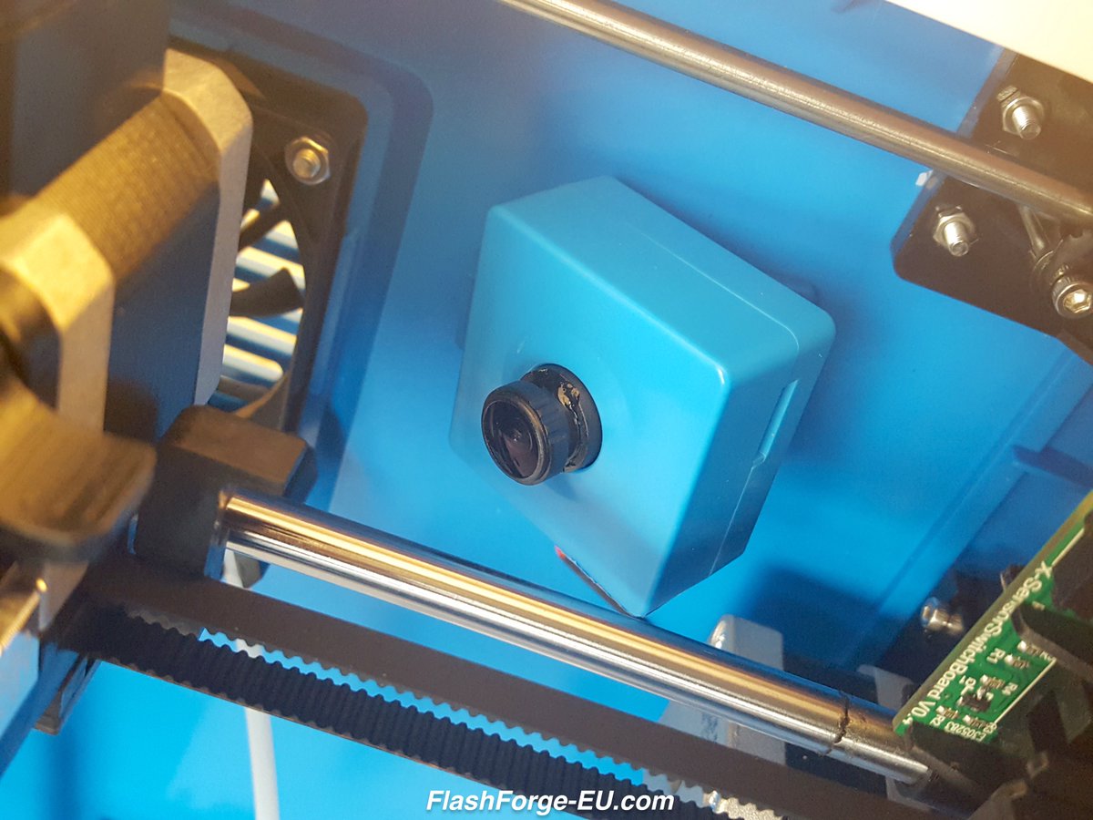 FlashforgeEU's tweet image. The brand new #FlashForgeInventor has a built-in camera that lets you check in on your #3Dprinting at any time. FlashForge-EU.com