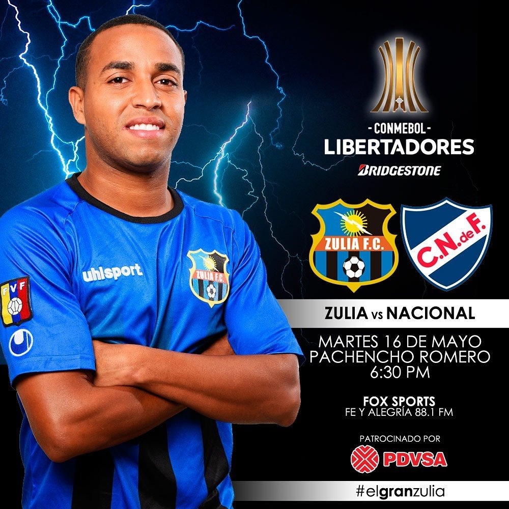 Zulia_FC's tweet photo. Haz RT y participa por DOS entradas para el #ZuliaFC 🆚 Nacional | 📍"Pachencho" | 📅Mar. 16-05 🕔 6:30 PM | ⚽💪 #VamosZulia #LlenemosElPachencho https://t.co/mB4enLgmop