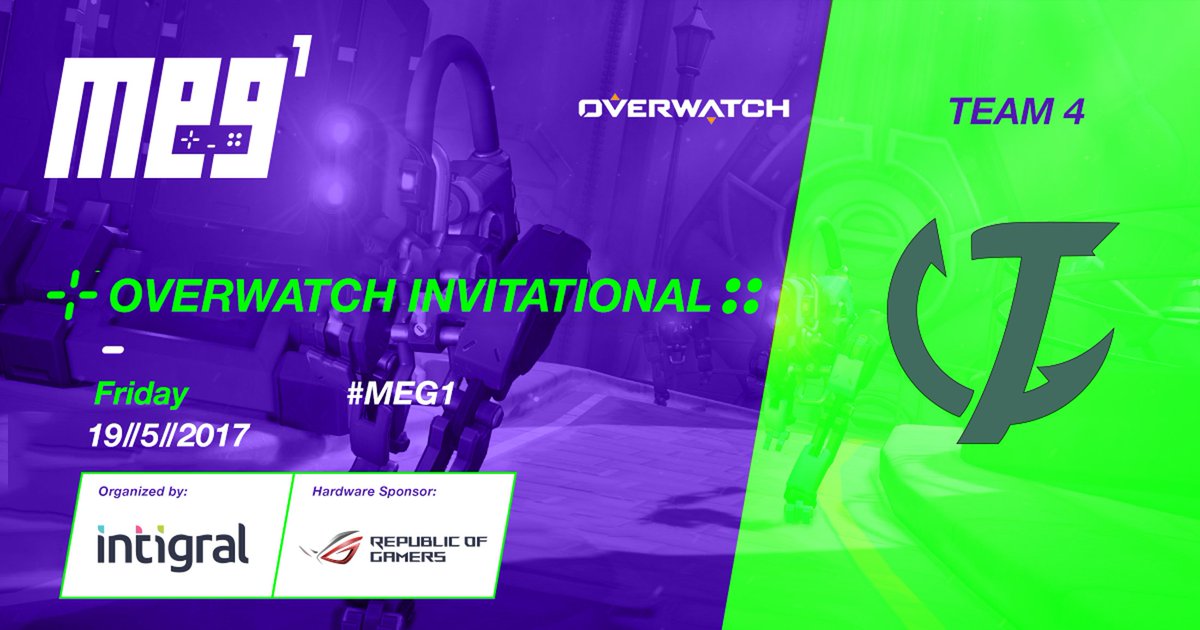 MEG_eSports's tweet photo. Introducing the latest #MEG1 #Overwatch invitational team: @OW_Calamity. 30,000 AED up for grabs this Friday. Winner takes all! #Dubai https://t.co/JDhfFYykdd